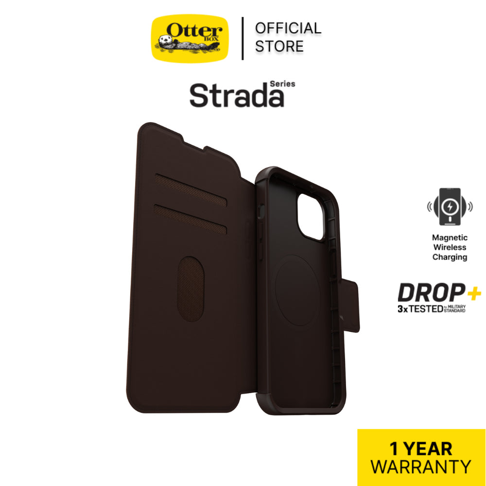 OtterBox Strada Series Case for iPhone 15/15 Plus/15 Pro/15 Pro Max | 1 Year Warranty