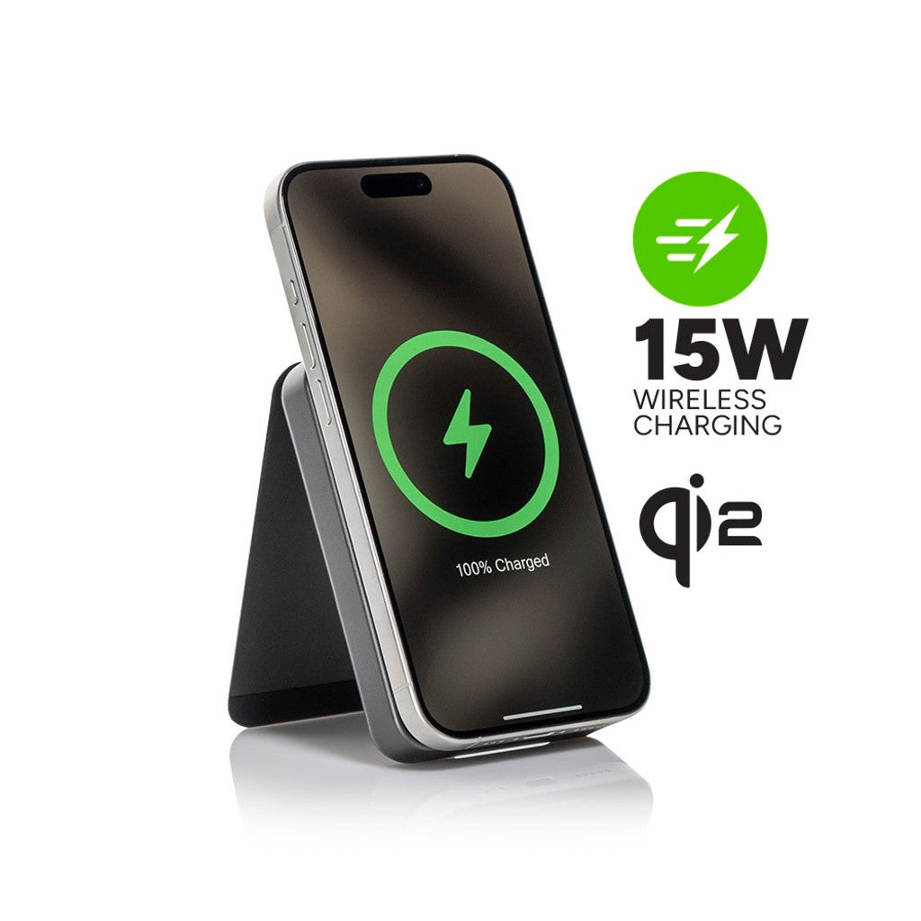 Mophie Qi2 Magnectic Powerstation 5K with  Mini Stand | 2 Years Warranty