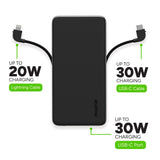 Mophie Universal Battery Powerstation Plus 2024 10K I 2 Years Warranty